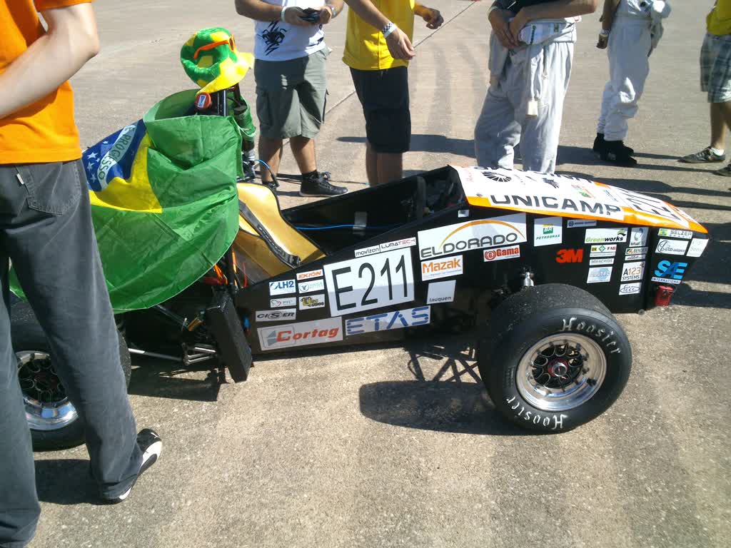 The car of our Brazilian friends who took first place