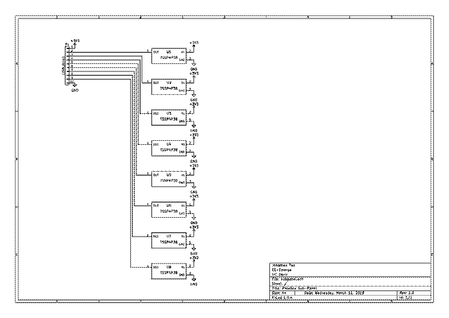 The subpanel schematic